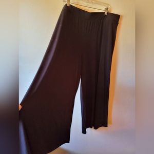 Black gaucho pants Lane Bryant 22/24